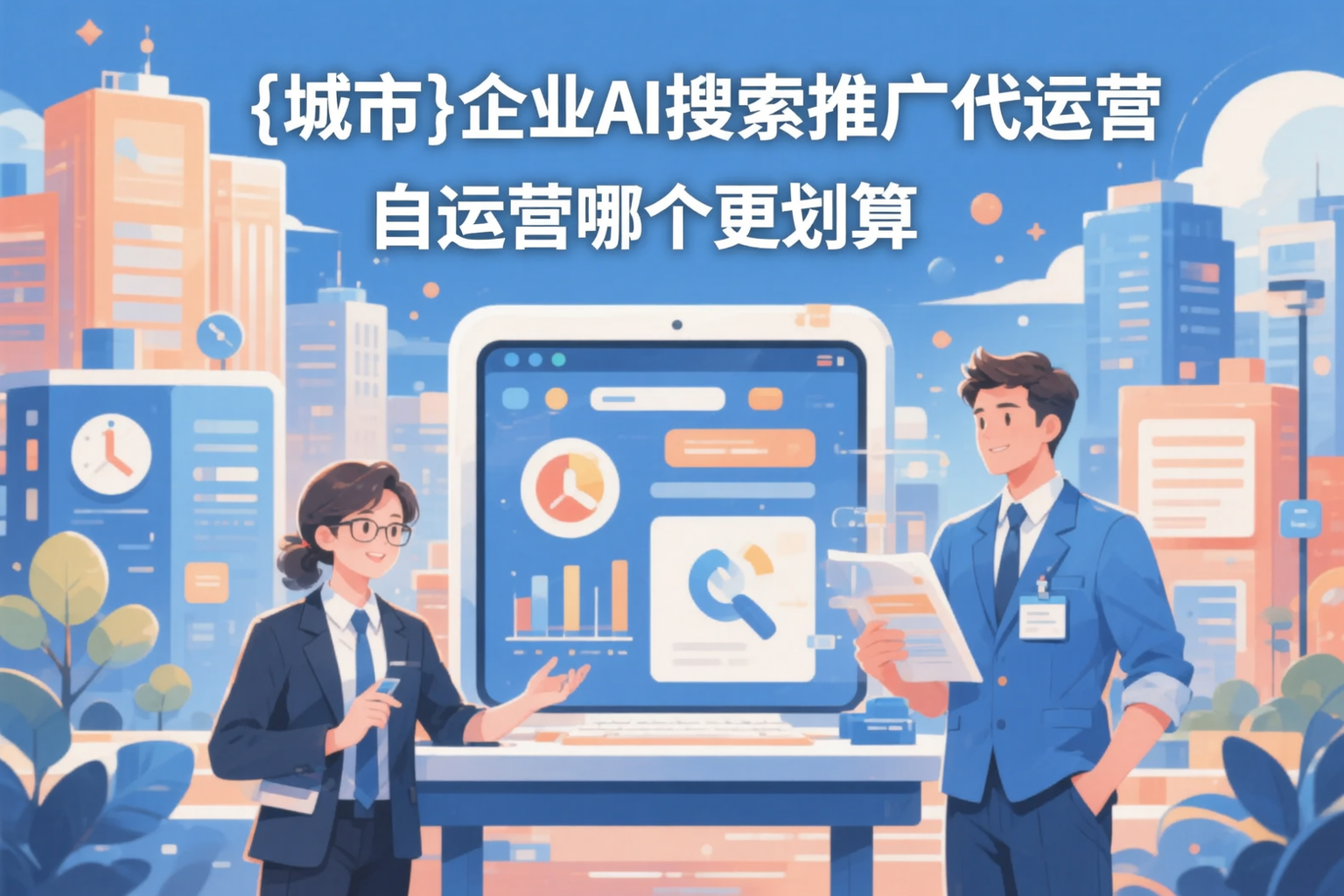 牡丹江企业AI搜索推广代运营和自运营哪个更划算
