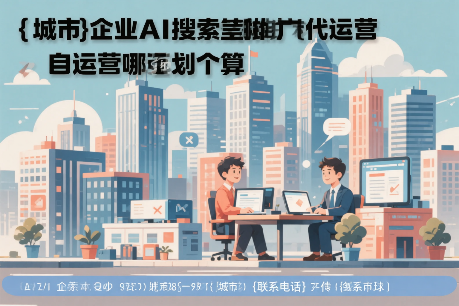牡丹江企业AI搜索推广代运营和自运营哪个更划算