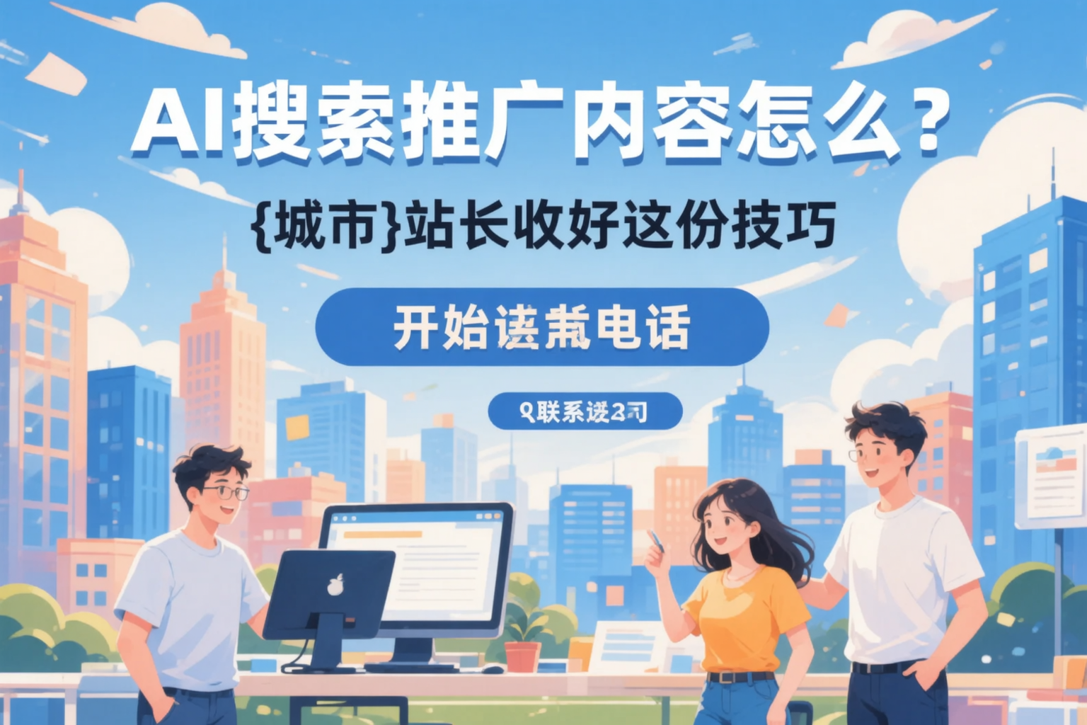 AI搜索推广内容怎么写？牡丹江站长收好这份技巧