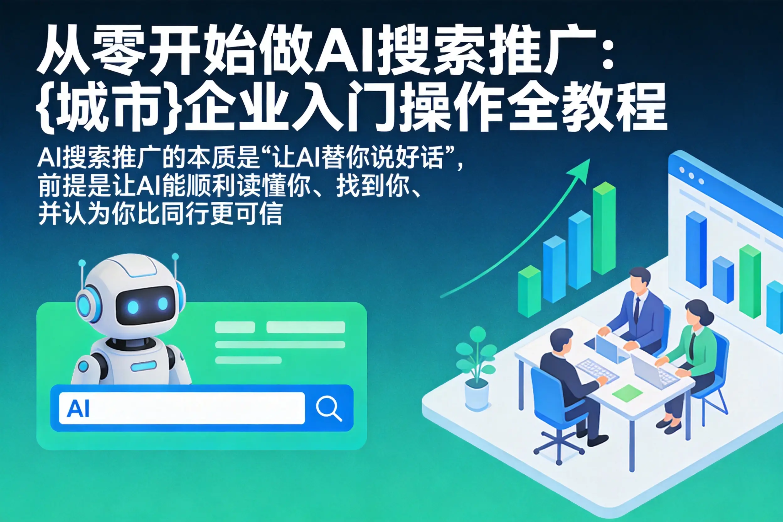 从零开始做AI搜索推广：牡丹江企业入门操作全教程