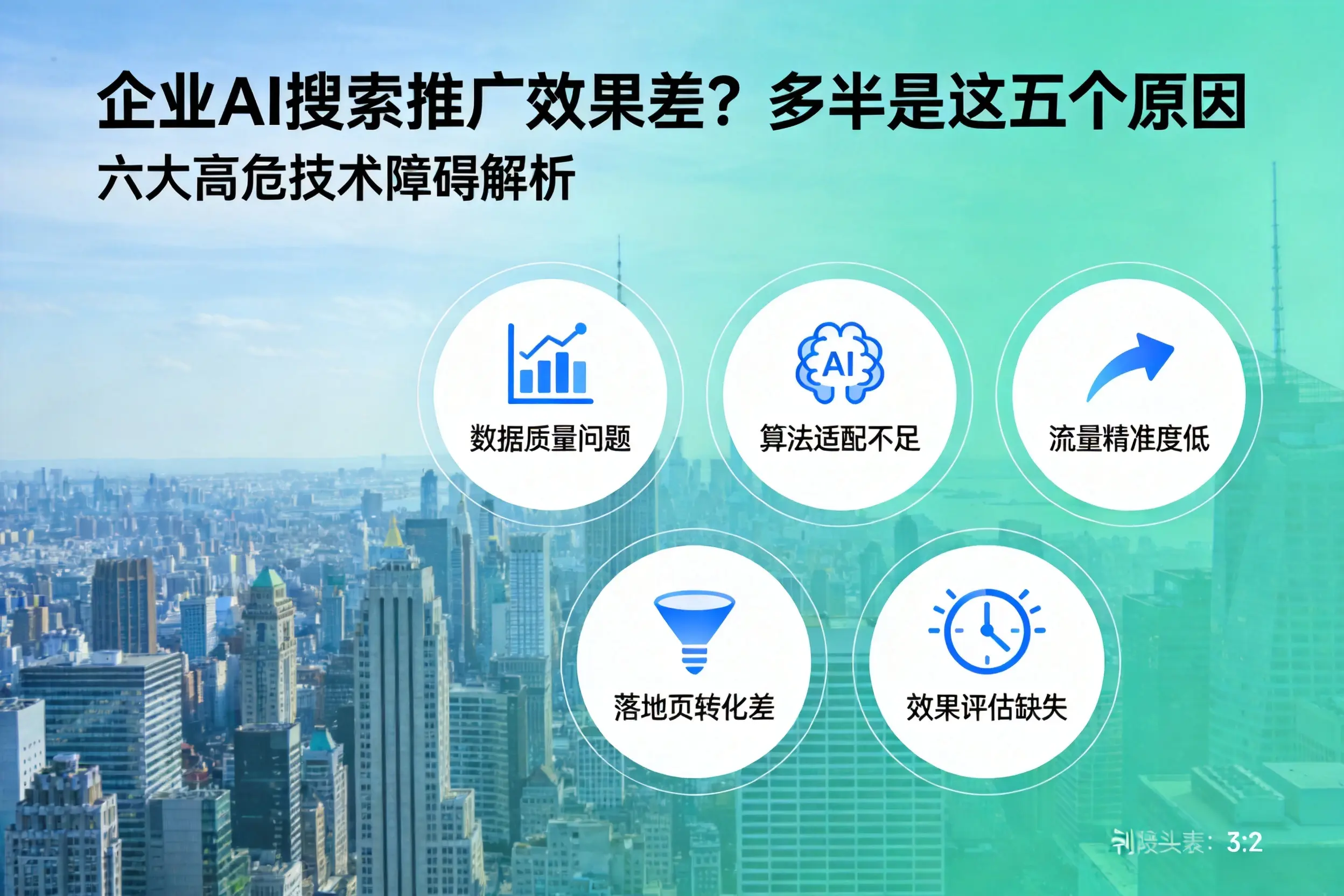 牡丹江企业AI搜索推广效果差？多半是这五个原因