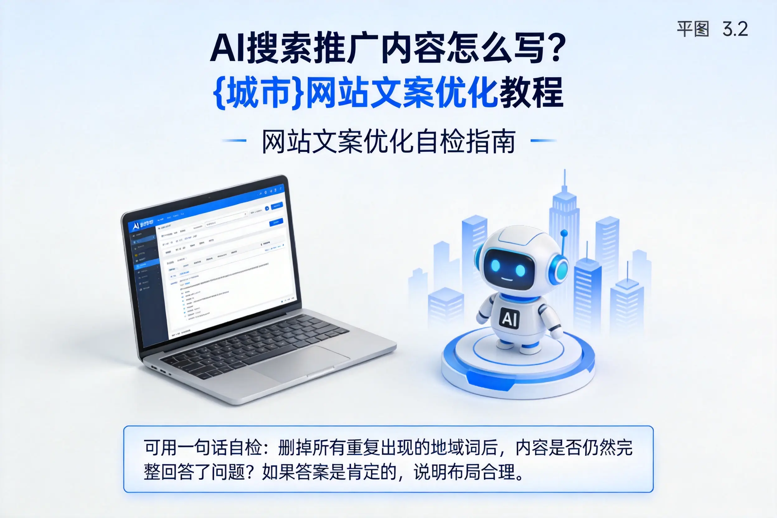 AI搜索推广内容怎么写？牡丹江网站文案优化教程