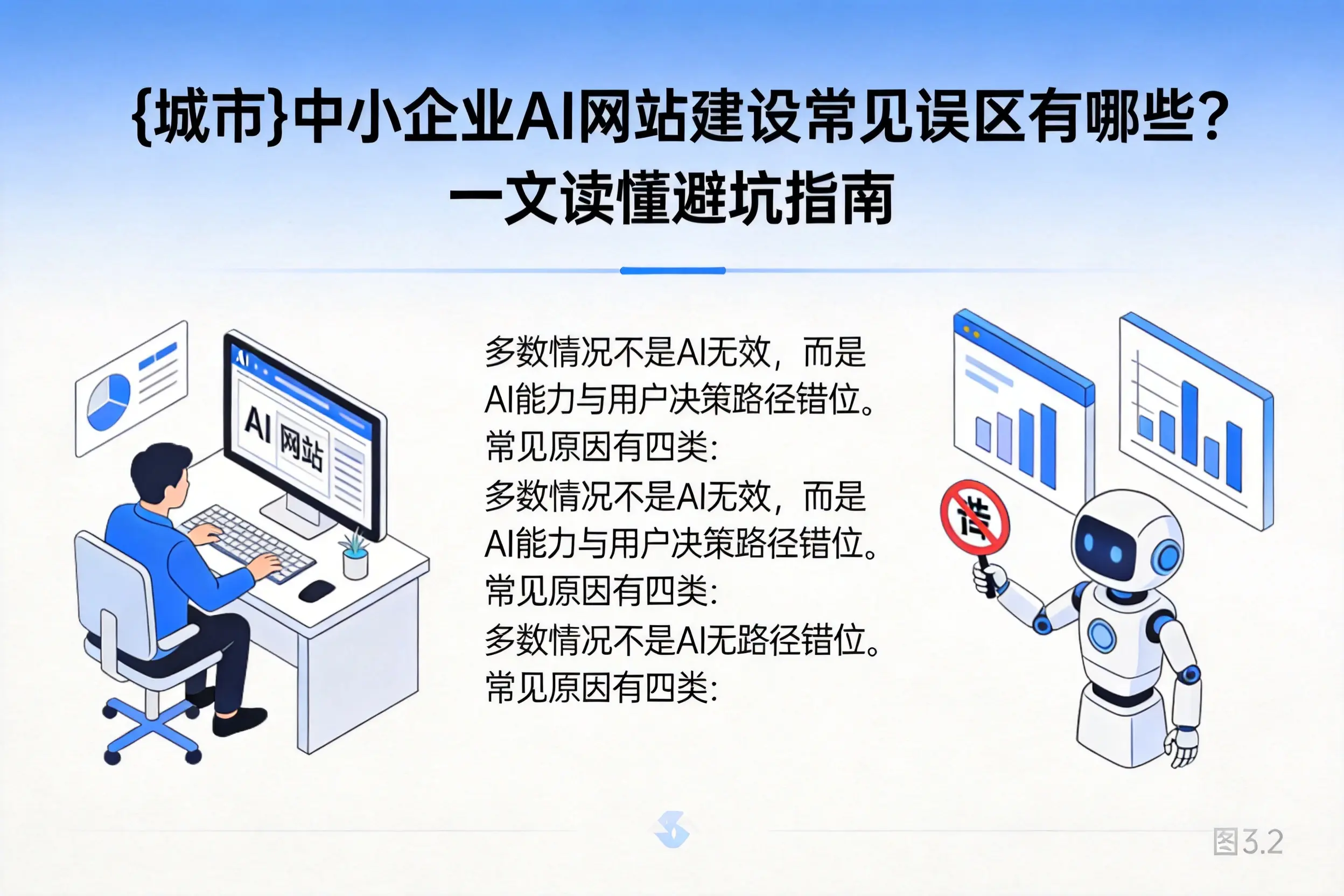 牡丹江中小企业AI网站建设常见误区有哪些？一文读懂避坑指南