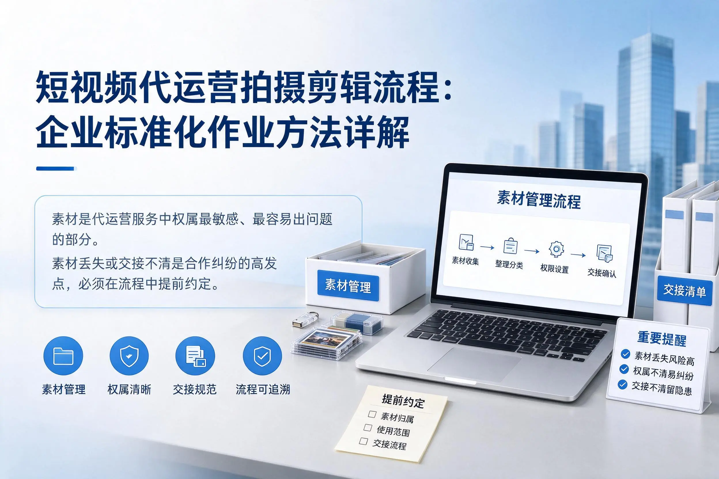 短视频代运营拍摄剪辑流程：牡丹江企业标准化作业方法详解
